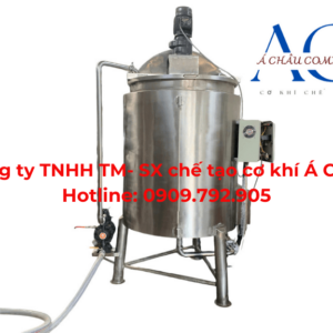 Bồn khuấy inox 400 lít kết hợp bơm tuần hoàn