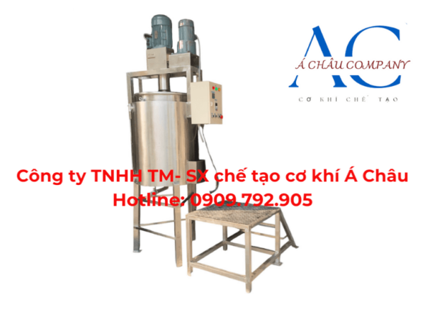 Bồn khuấy mỹ phẩm kết hợp sàn thao tác