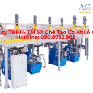 Bồn khuấy trộn sơn kết hợp sàn thao tác