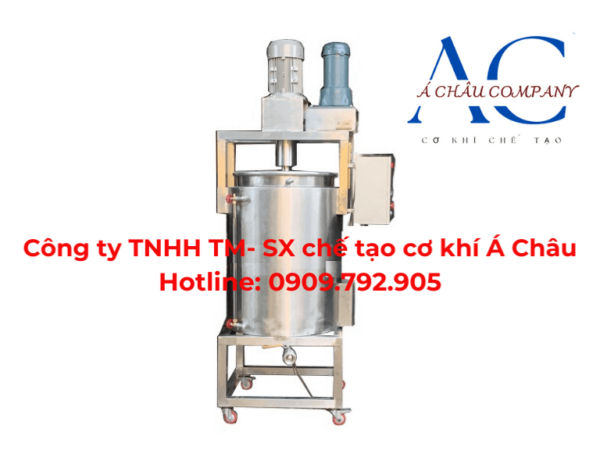 Bồn nhũ hóa dung dịch đặc gia nhiệt hơi nóng