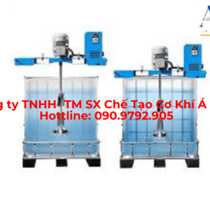 Máy khuấy công nghiệp thùng IBC 1000 lít