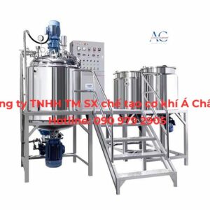 Bồn khuấy dung môi kết hợp sàn thao tác