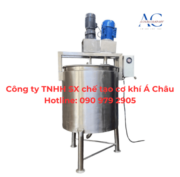 Bồn khuấy gia nhiệt sữa 500 lít