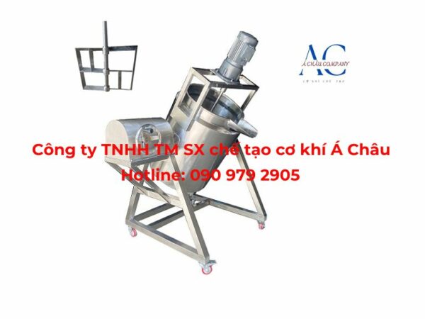 Bồn khuấy keo kết hợp cánh quét