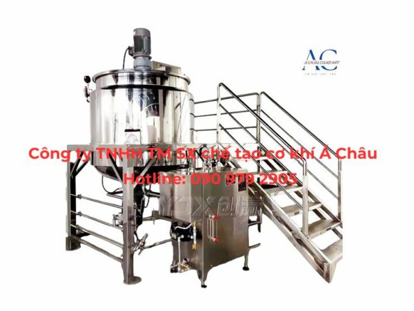 Bồn khuấy thực phẩm kết hợp sàn thao tác