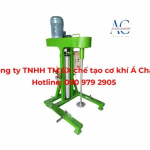 Máy khuấy keo kết hợp kẹp thùng