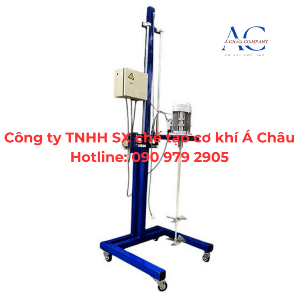 Máy khuấy trộn hóa chất nâng hạ vít