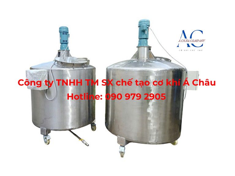 Tìm hiểu quy trình sản xuất bồn khuấy Inox bền đẹp