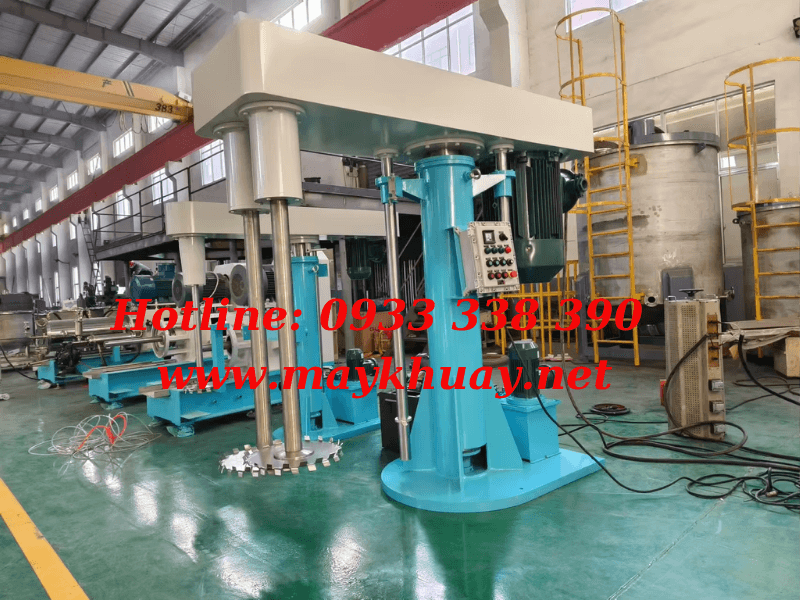Máy khuấy sơn 2 trục